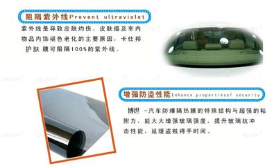 单车膜 博世汽车膜厂家批发 全车膜汽车太阳膜隔热防爆玻璃贴膜